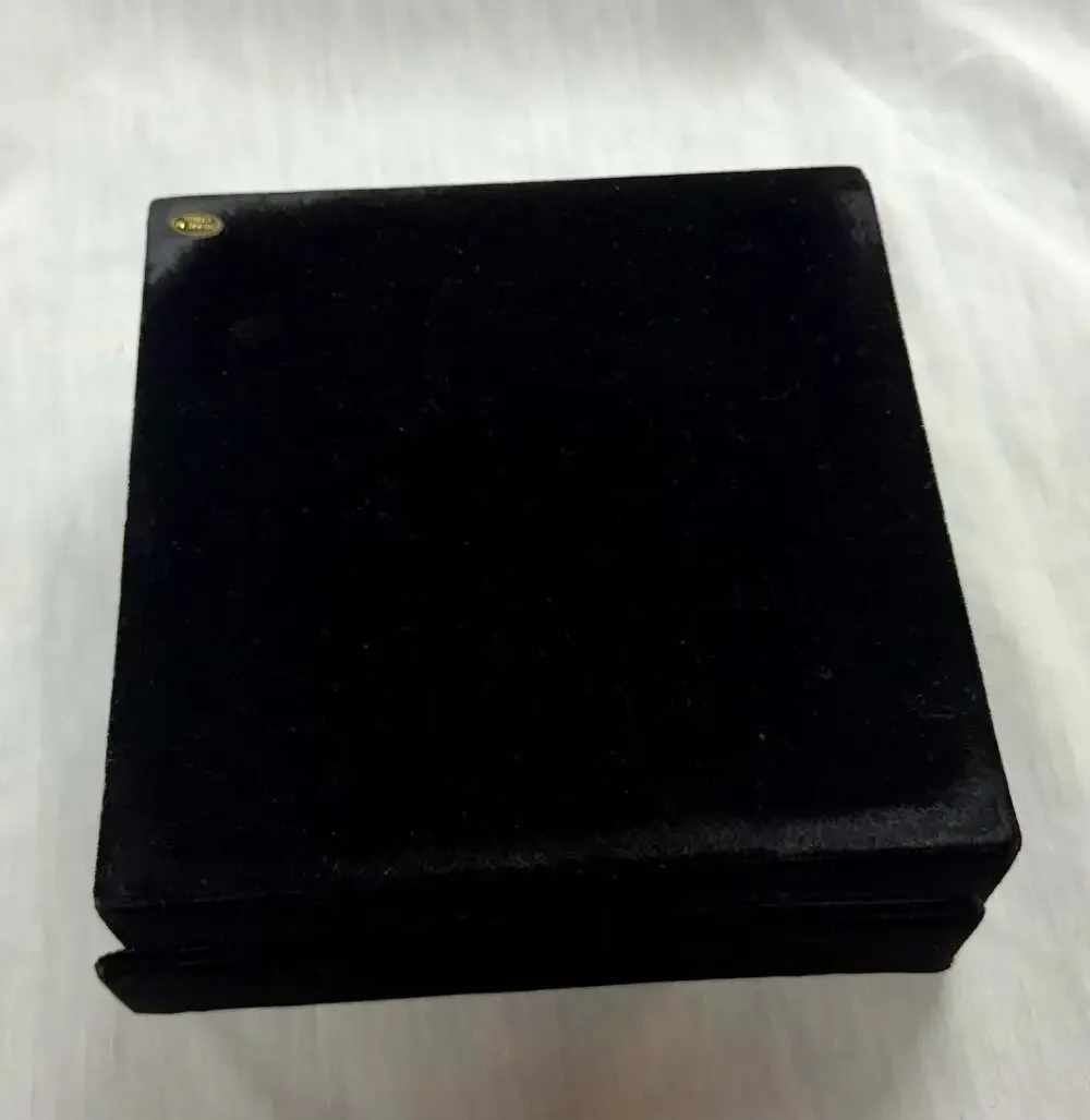 Chanel Parfums Black Velvet Magnetic Storage Gift Box
